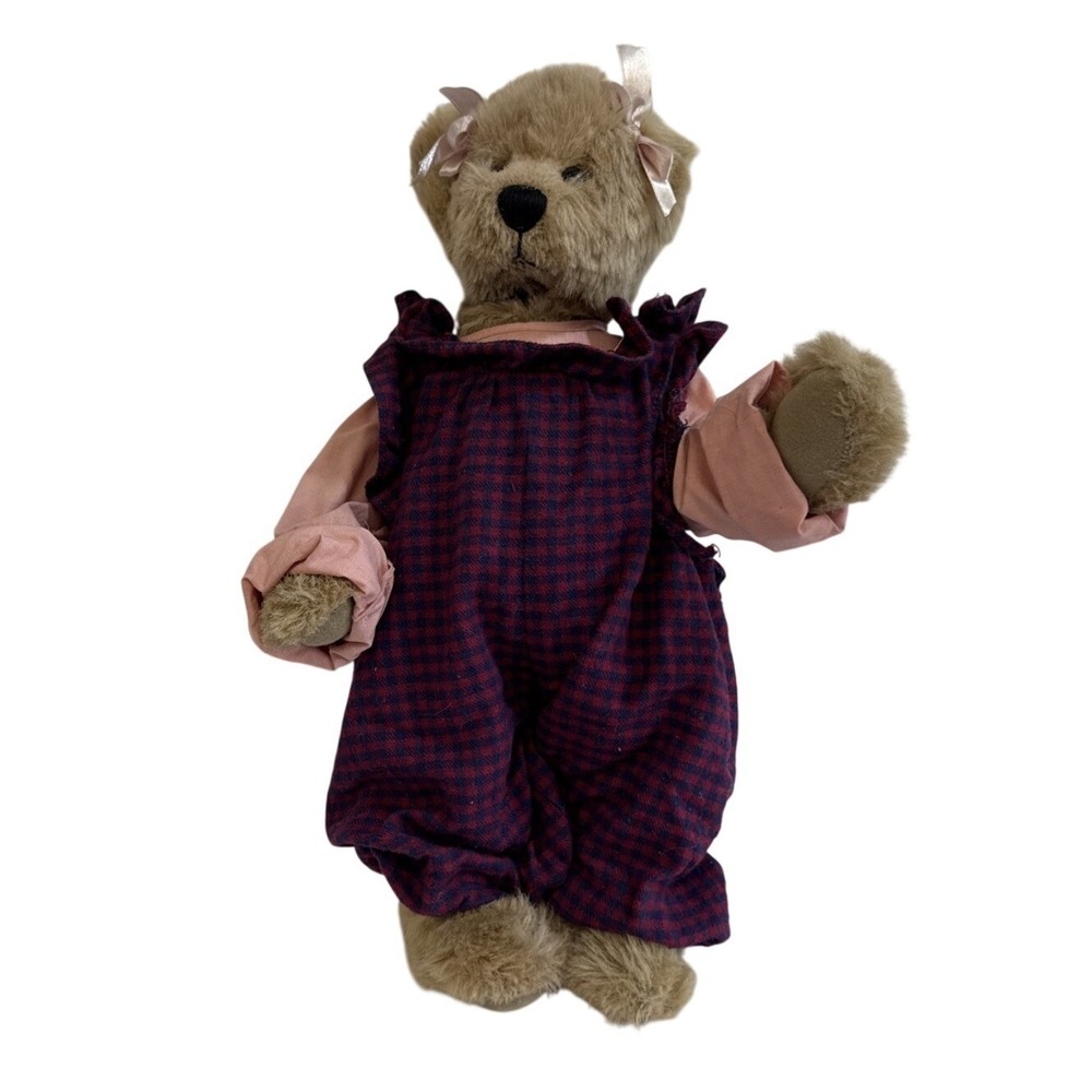 Ganz Cottage Collectibles Yvonne Teddy Bear Mary Holstad 1997 Plush CC628 12in
